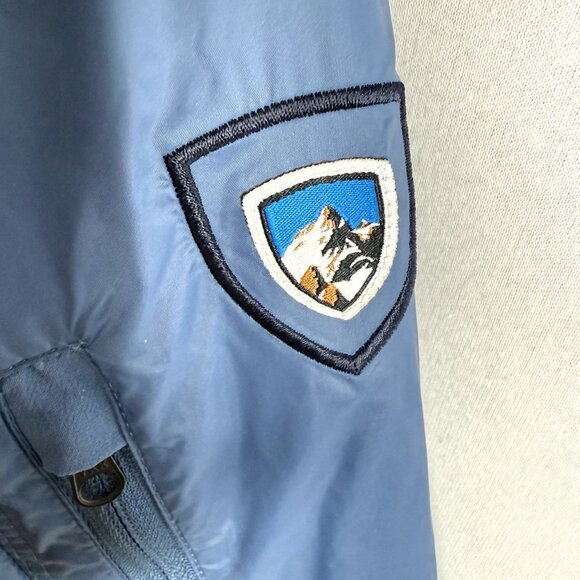 Kuhl Men's Size L Spyfire Hoody Goose Down Powell Blue MSRP $299 - Picture 9 of 16